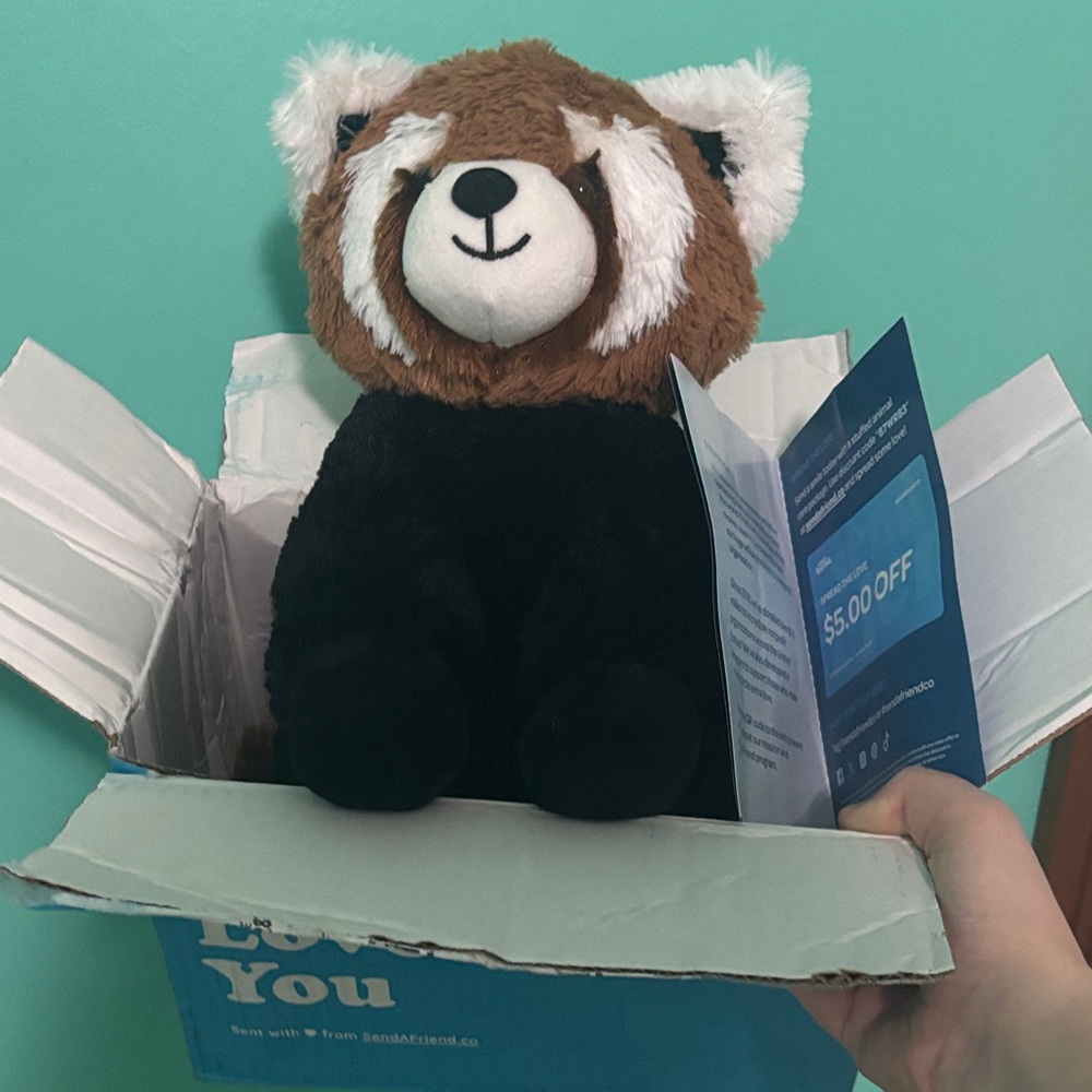 Send a Friend Red Panda New 10" Plush